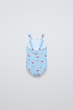 2-6 лет/Купальник с принтом hello kitty ©  sanrio