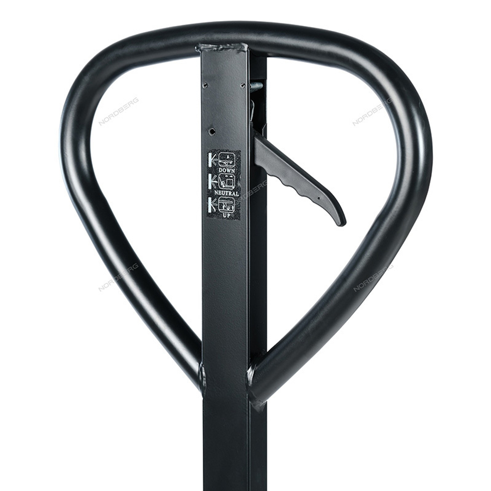 NORDBERG (N3902-25R) Тележка (рохля) складская гидравлическая 2.5 т, с резиновыми колесами