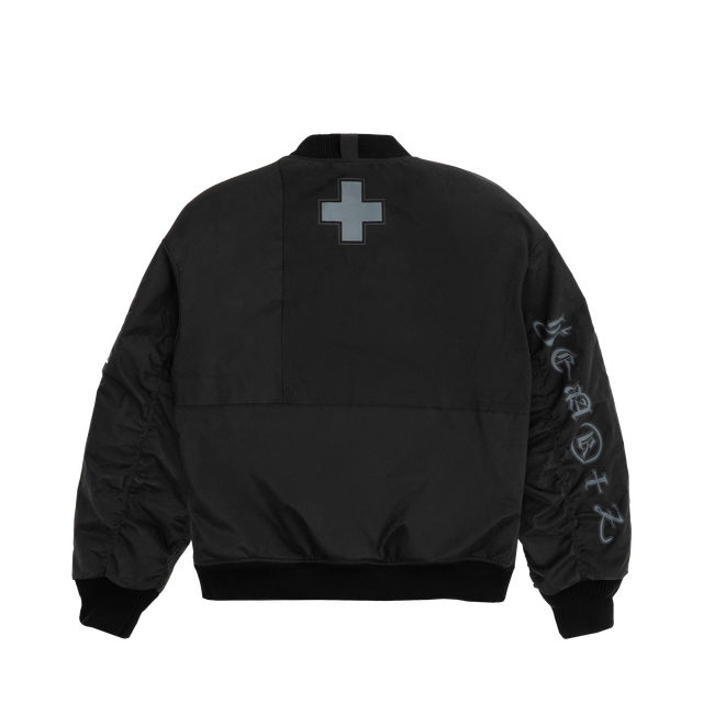 «Going Dark» Deconstructed Flight Jacket