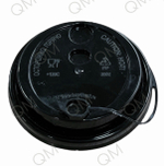 Крышка 90 мм с клапаном "Покров полимер" (чёрная) (50шт/упак)