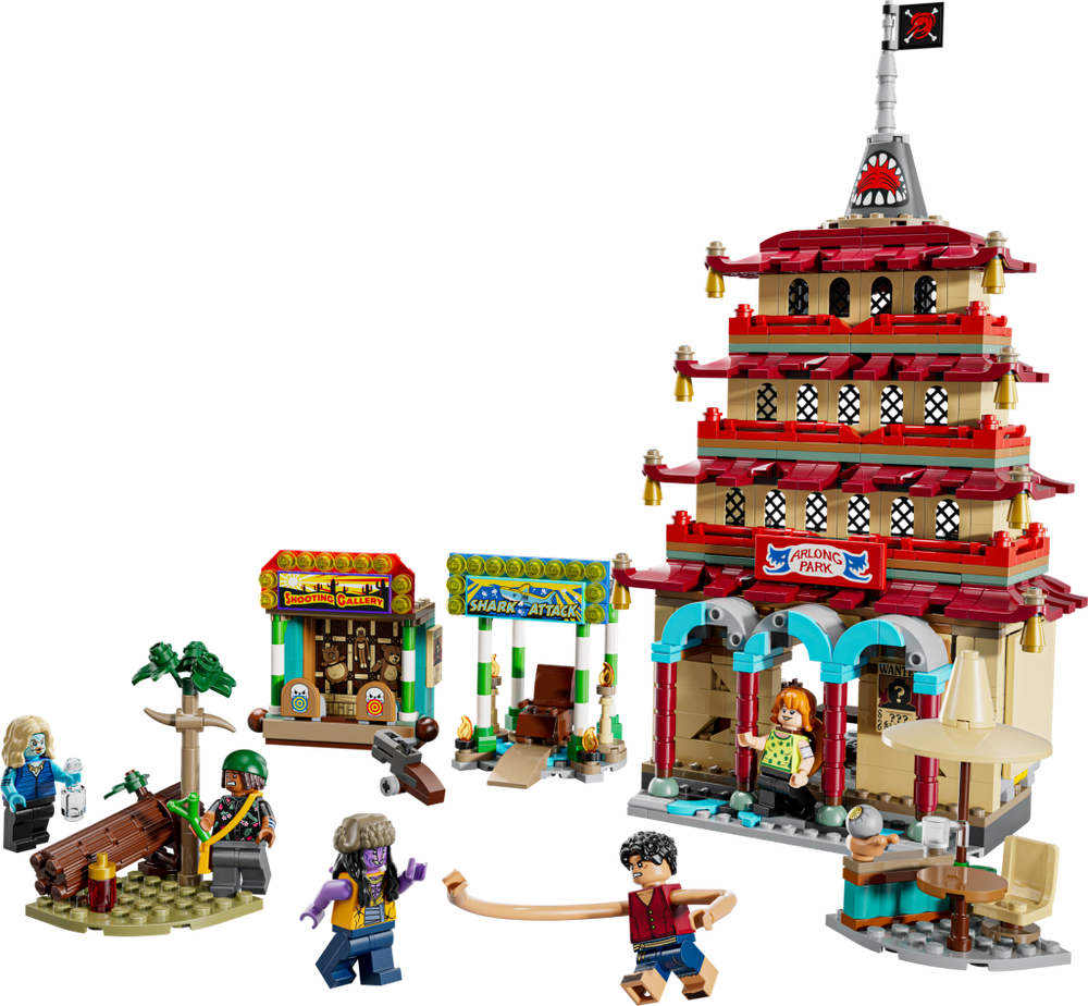 Конструктор LEGO One Piece 75638 лего «Битва в Арлонг Парке» для детей 8+