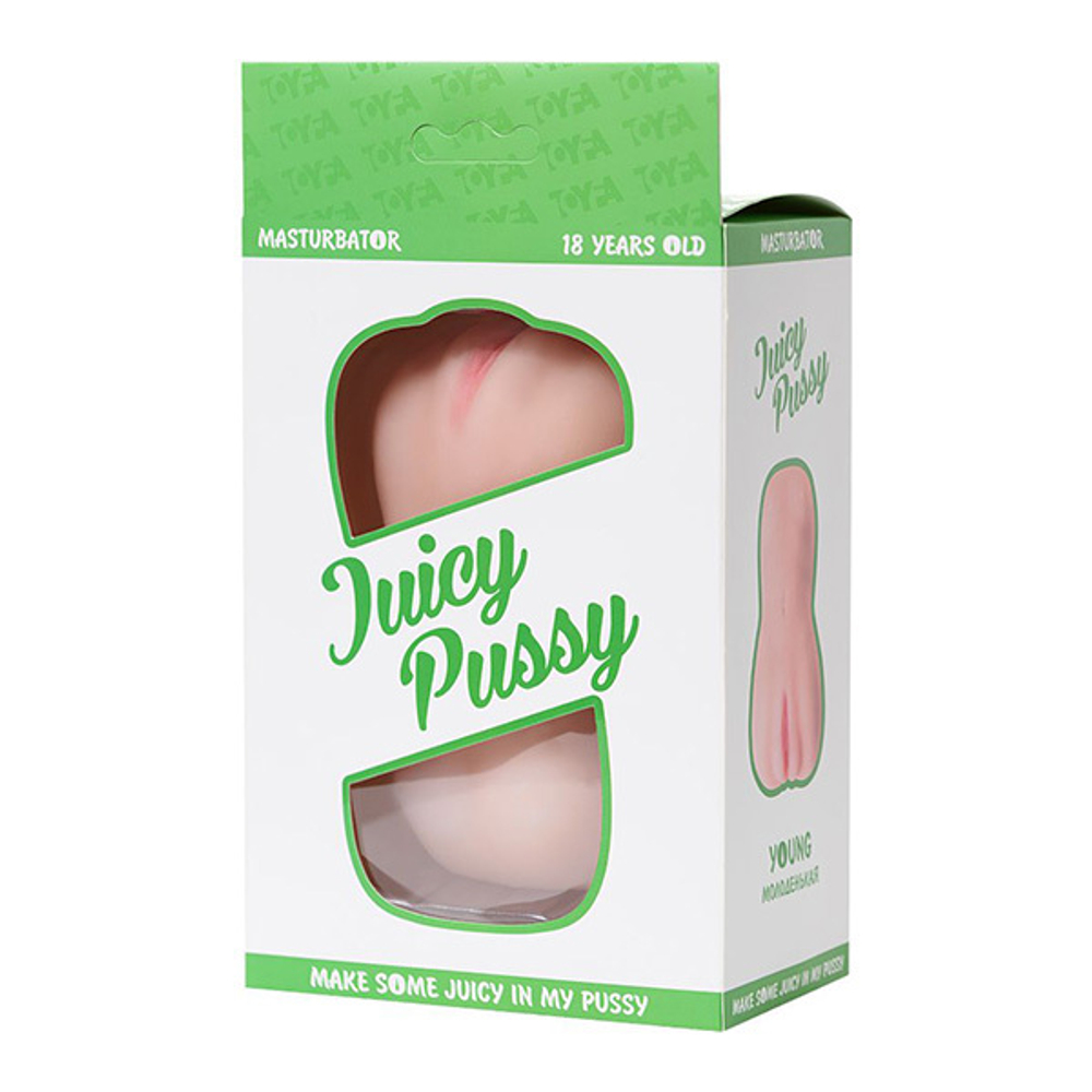 Телесный мастурбатор-вагина 14,5см ToyFa Juicy Pussy Young 18 years Old 893030