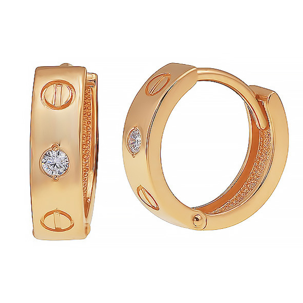 Серьги из золота 585 пробы