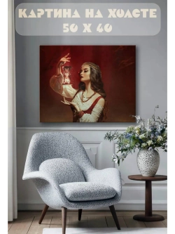 Картина на стену 40 X 50 Девушка