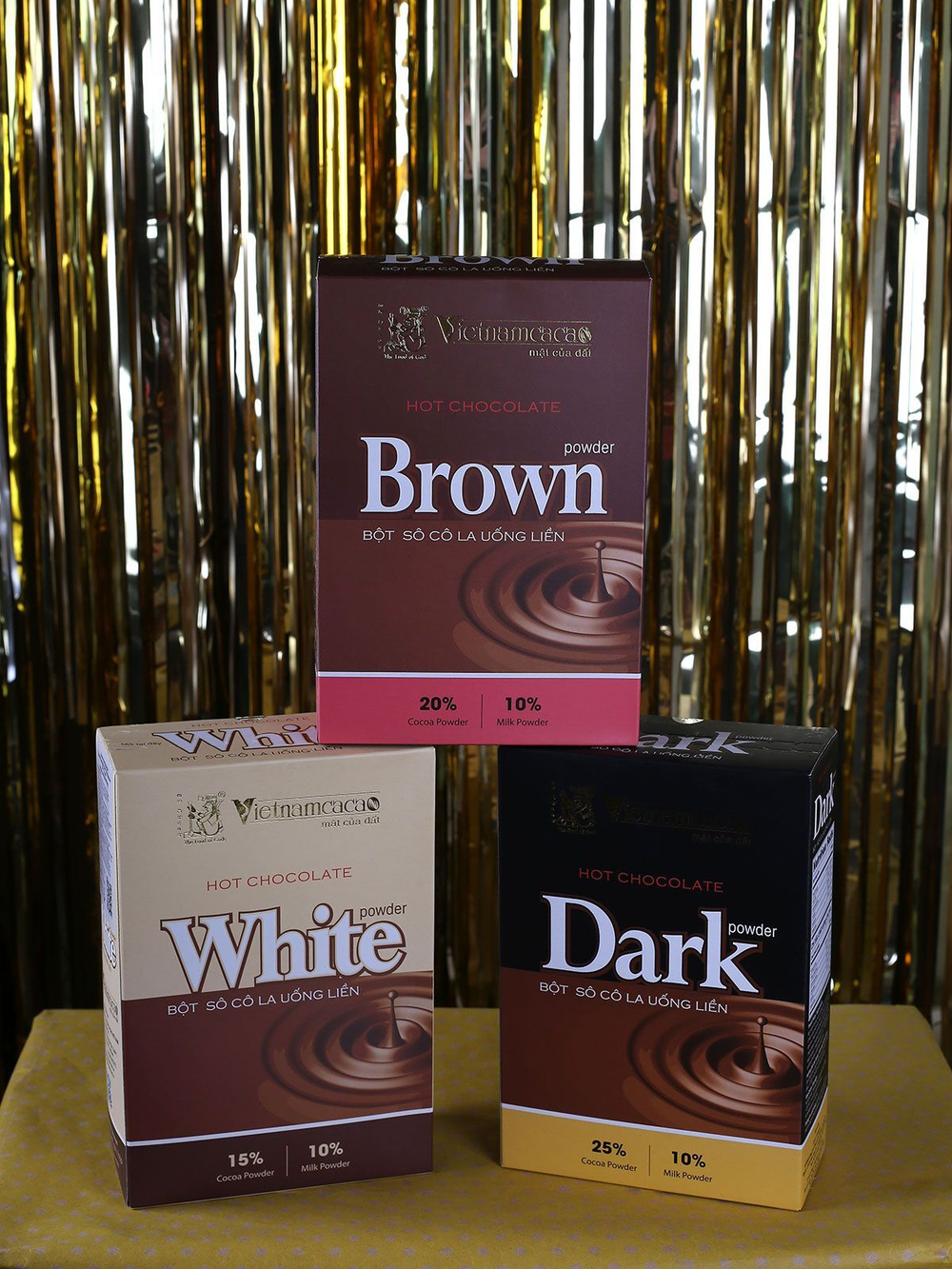 Горячий шоколад 3 в 1 вьетнамский White - VietnаmCacao