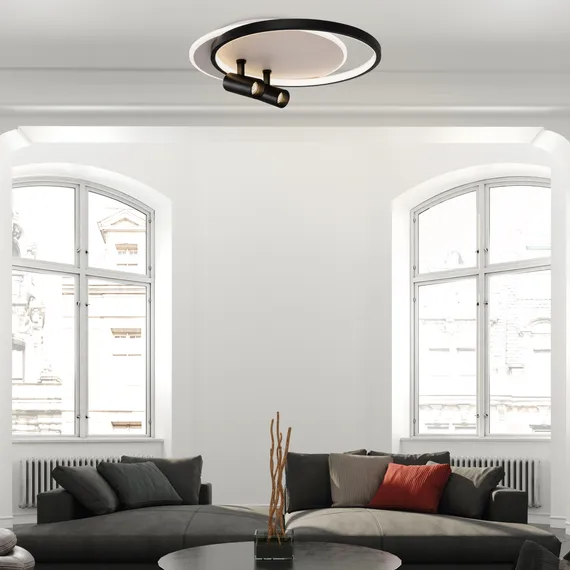 Потолочный светильник FR6083CL-L106WB Прожекторы / Spotlights 75 Вт LED с пультом ДУ Freya fr6083cl-l106wb
