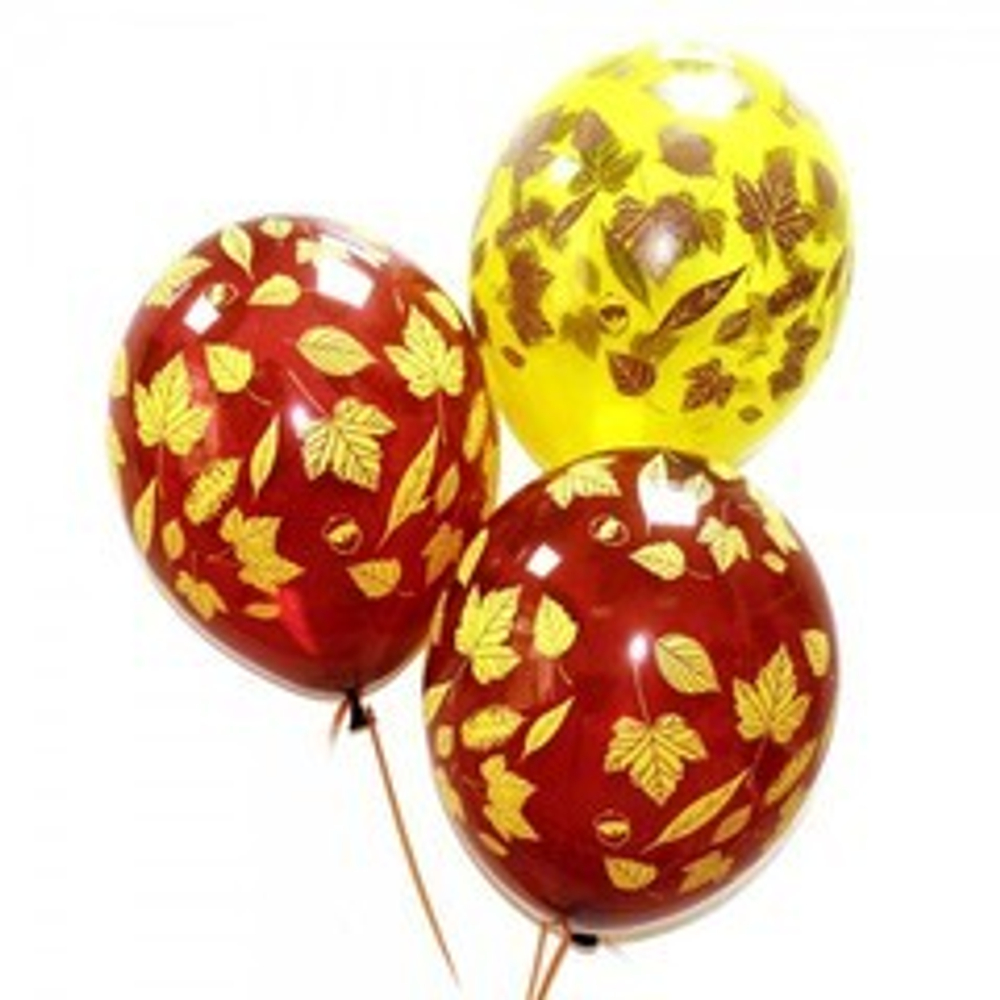 Шелкография кристалл 14" Осенние листья