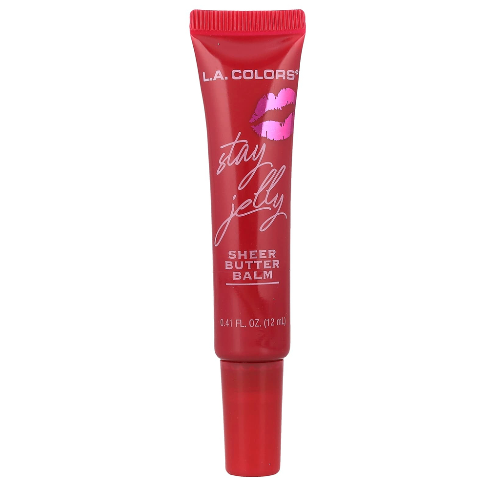 L.A. Colors, Stay Jelly, прозрачный масляный бальзам, CLG463 Secret Love, 12 мл (0,41 жидк. унции)