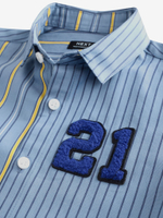 Рубашка для мальчика Next E32-526, Синий