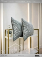 Декоративная наволочка 45х65 2 шт для подушки