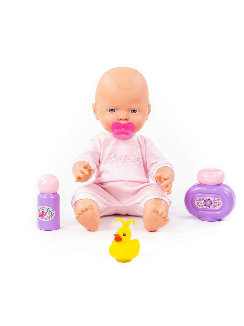 Кукла пупс Весёлый 35 см с аксессуарами в коробке (78360)