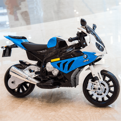 Детский электромобиль "BMW S1000RR", синий