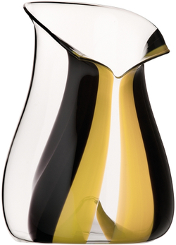 Black Tie - Ведро для охлаждения 28 см желтое, хрусталь (cooler)