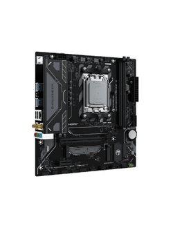 MAXSUN MS-Challenger B850M-K WIFI (Socket AM5, mATX, 2*DDR5 (96Gb), HDMI 1.4, 2*SATA3, 1*M.2, 1*PCIEx16/1*PCIEx1, 2*USB 2.0, 4*USB 3.2, LAN 1*1G, Wi-Fi 6,  RTL)