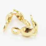 Кримп\колоты люкс позолота 4-7мм