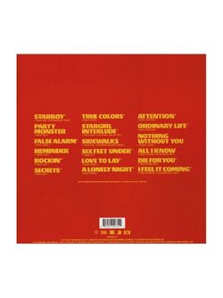 The Weeknd. Starboy (2 LP, RED) Новая запечатанная виниловая пластинка