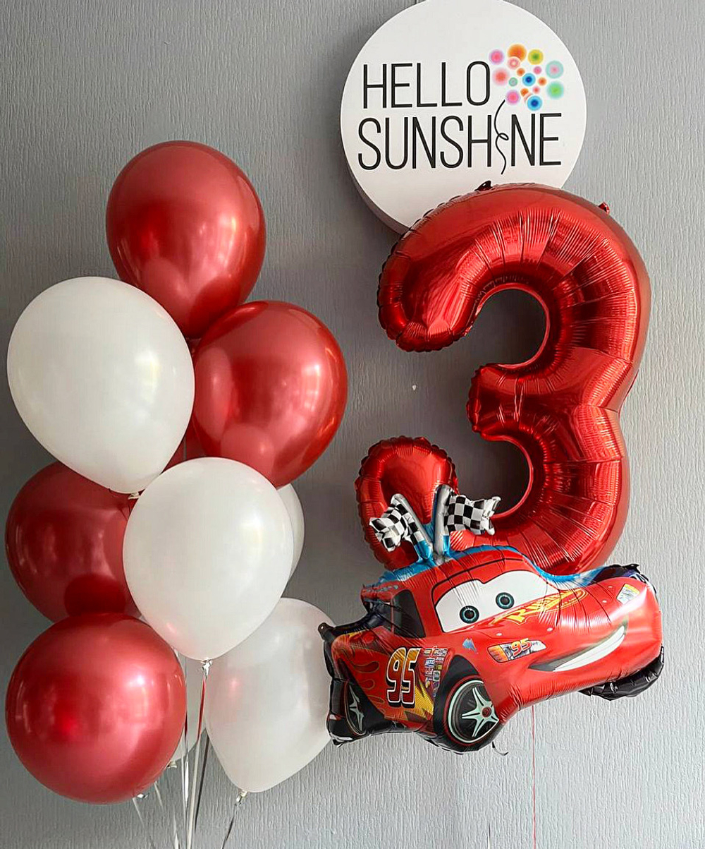 Набор шаров Молния Маккуин