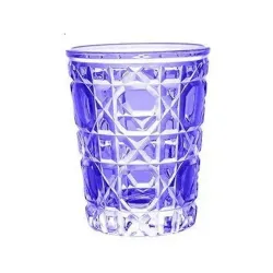 Стакан Олд Фэшн 340 мл Blue Panel d 8,5 см h10,9 см "UTOPIA" P.L.- Barbossa [6]