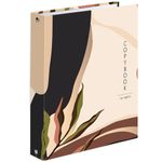 Тетрадь на кольцах А5 175х215 мм, 120 л., твердый картон, клетка, BRAUBERG, "Vision", 404075