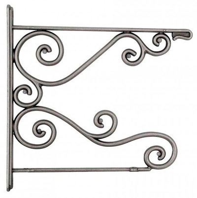 Полкодержатель MOD77 240/170х270  AS (уголок)