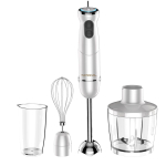 Блендер погружной 1200 Вт, 6 скор, National, NK-HB1225, серебр