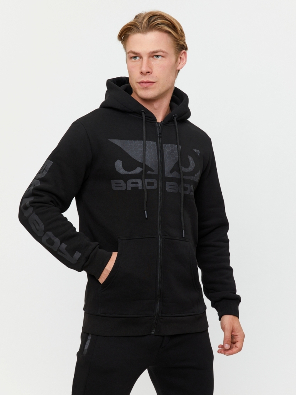Спортивный костюм мужской повседневный Bad Boy G.P.D черный
