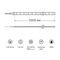 Светодиодная влагозащищенная лента Gauss 4,8W/m 60LED/m 2835SMD зеленый 5M 311000605