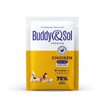 Паучи Buddy&Sol PREMIUM ADULT STERILIZED для стерилизованных кошек курица в соусе 85 г