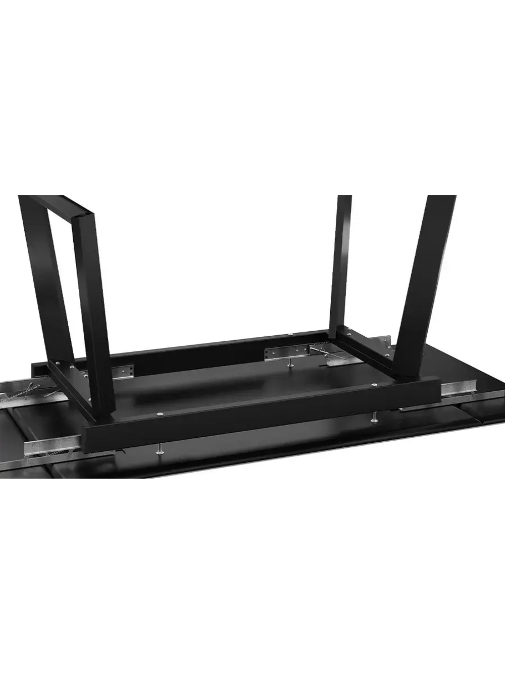 Стол кухонный Черный муар мрамор 140(200)х85х77 см