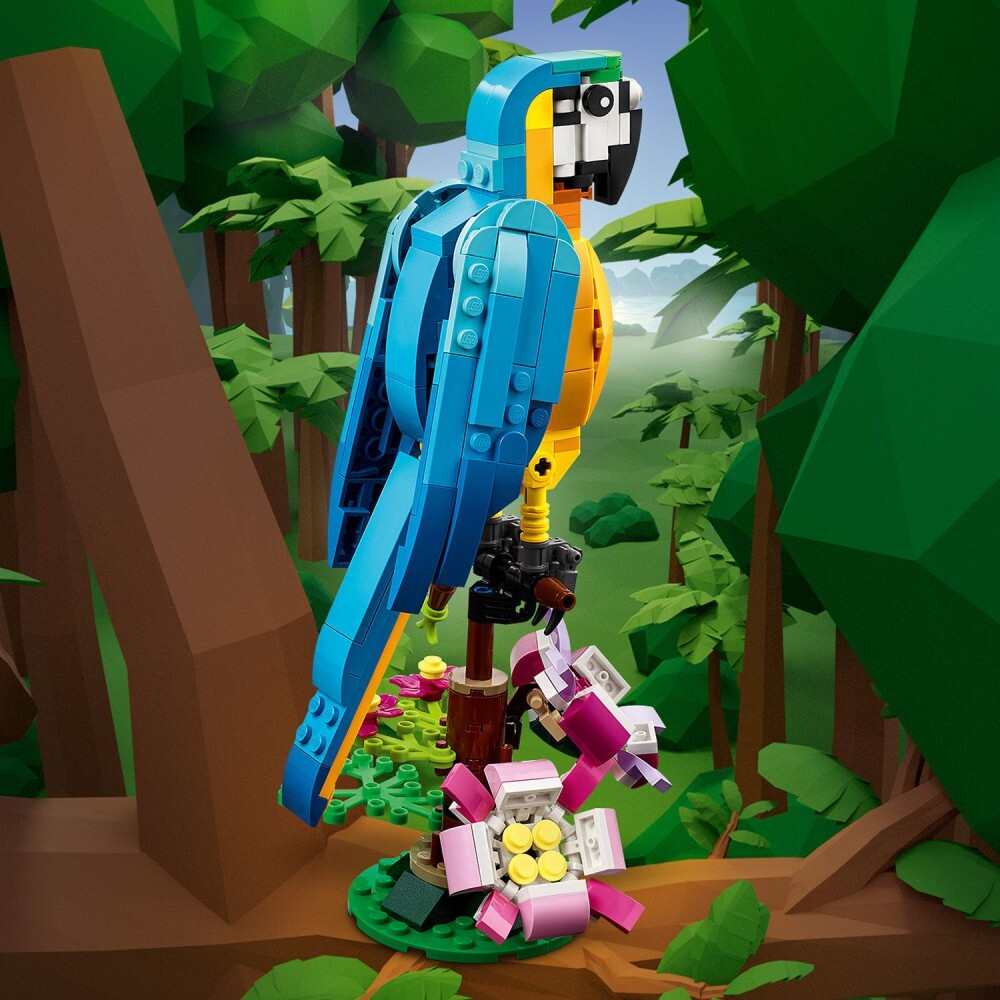 LEGO Creator — Экзотический попугай 3 в 1 31136