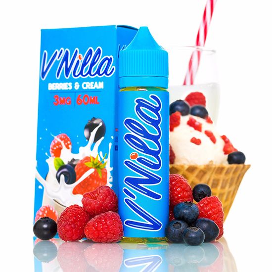 Жидкость V'Nilla (60 мл, 3 мг) Berries & Cream