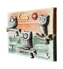 КоКо Шамель KK-729 Панно «Совы на ветке» шамот