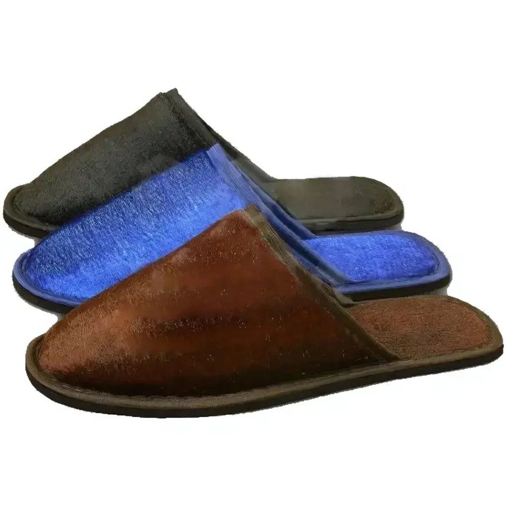 Тапочки домашние мужские «Классика» велюр 44р