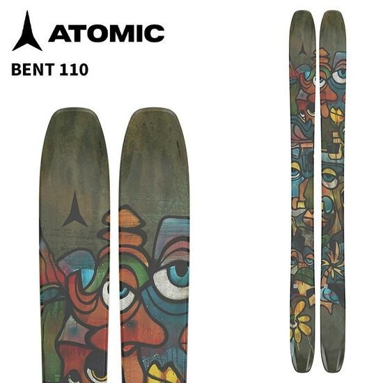 Горные лыжи Atomic BENT 110 + крепление STR 14 GW (25/26)