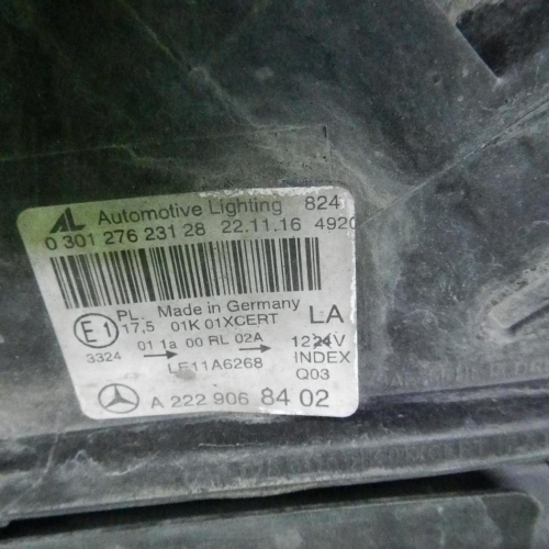 Фара левая Mercedes S w222 (2013-2017) LED
