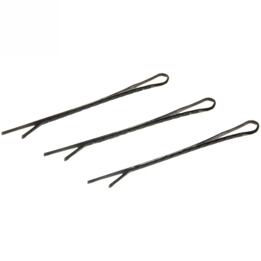 Невидимка для волос 36шт «Эстетика», волна, цвет черный, 5см