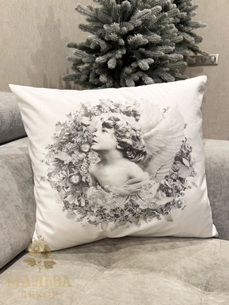 Наволочка декоративная "Ангел" 45х45 см