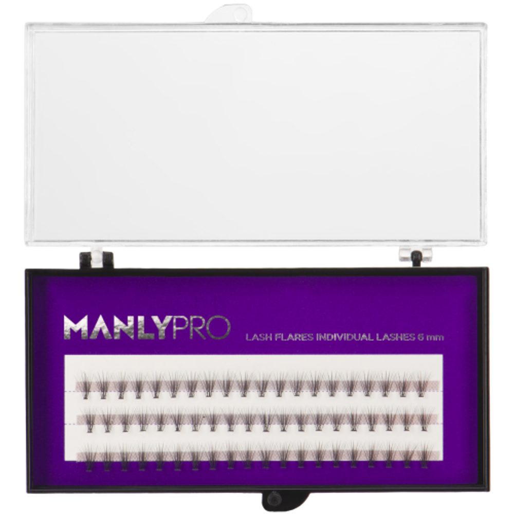 Набор ресниц в пучках ManlyPro - PП02
