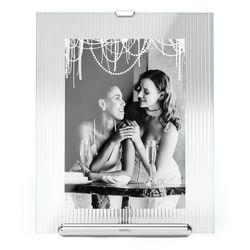 Фоторамка Flute, 20х23 см, хром