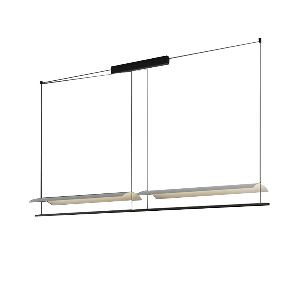 Подвесной дизайнерский светильник Kontur 6438/6436 by Vibia (2 секции)