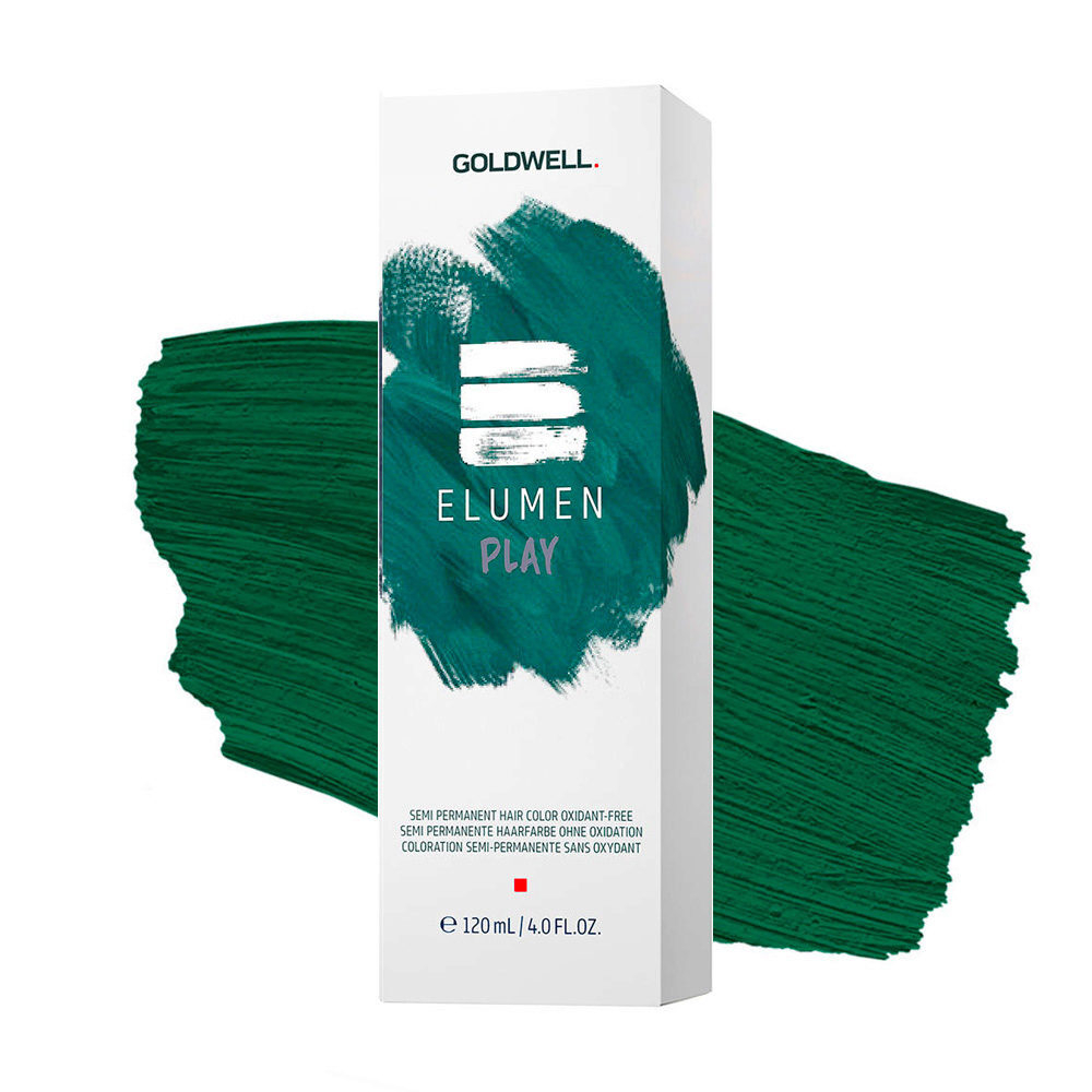 GOLDWELL ELUMEN PLAY METALLIC PETROL Переливающийся бензин 120 мл
