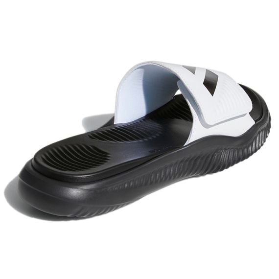 Adidas Alphabounce Slide 'Black White'