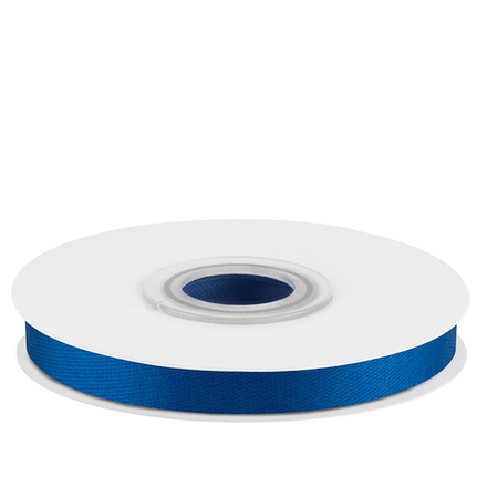 Лента атласная (0,7 см*22,85 м) Синий, 1 шт.