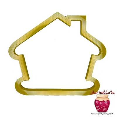 Вырубка пластиковая "Дом"