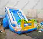 Большой надувной батут-горка "Волна - 2" 15*7*11 м