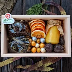 Набор подарочный «Чай, кофе, мед» / 575 гр Набор подарочный «Чай, кофе, мед» / 575 гр