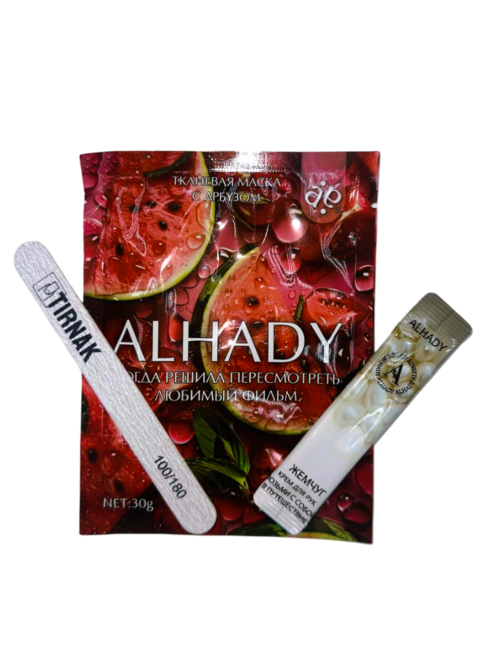 Бьюти-коктейль с пилочкой (красный)