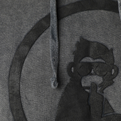 Мужская кофта теннисная Quiet Please GOAT Hoody Men - Grey, Black