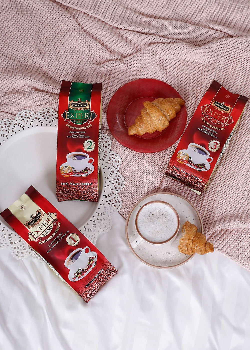 Вьетнамский молотый кофе King Coffee Expert №2, серия Blend, 500г