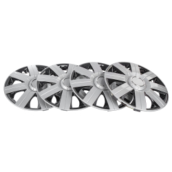 Колпаки R14 Magellan 4шт (серебристо-черные) ABS-пластик ARNEZI A0702068